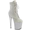 Pleaser - FLAMINGO1020RM Bottes de plateforme, Pole dance chaussures - Couleur argent Product image